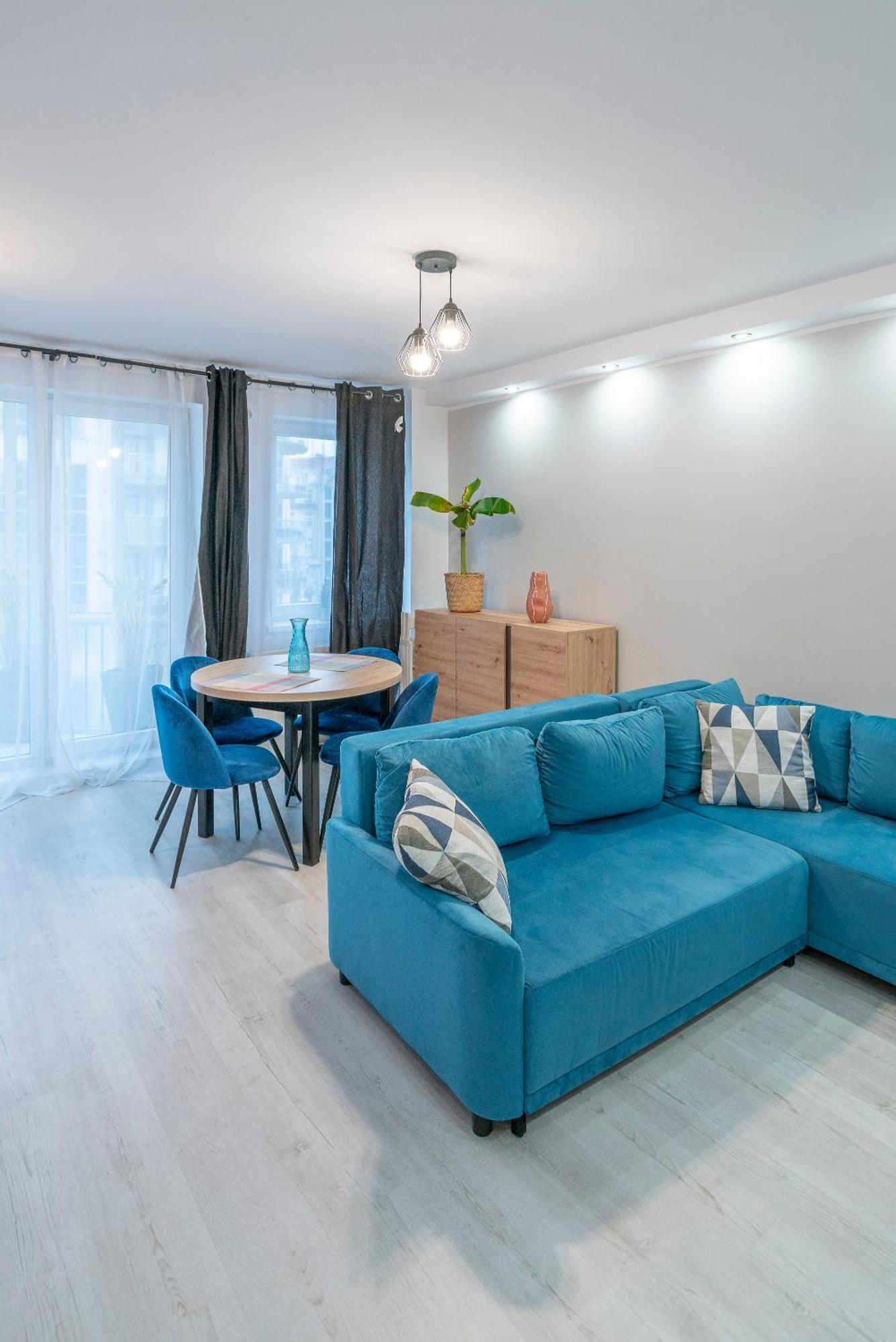 ורוצלב Stylowy Apartament Blue Self Check In 24H מראה חיצוני תמונה